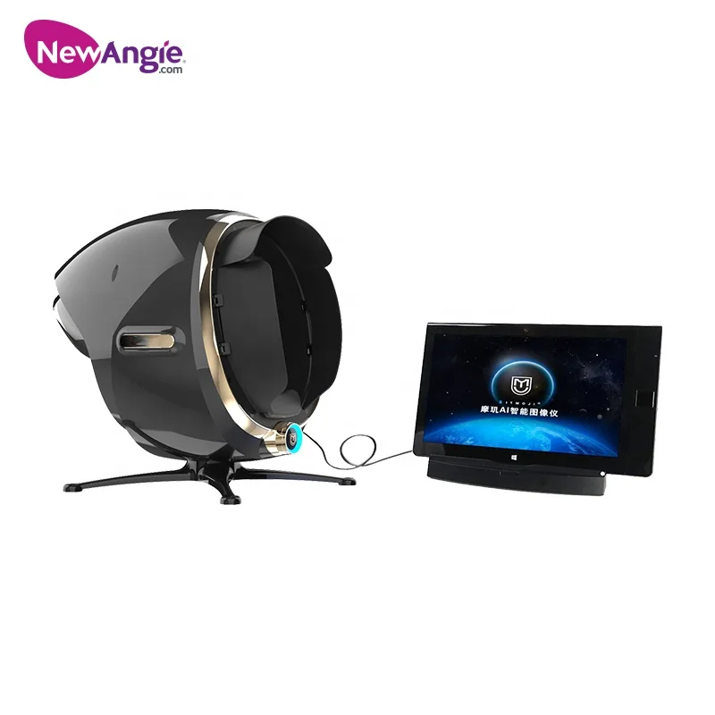 skin analyser device removable external screen beauty center use facial sense 3D magic mirror scanner skin analyzer portable