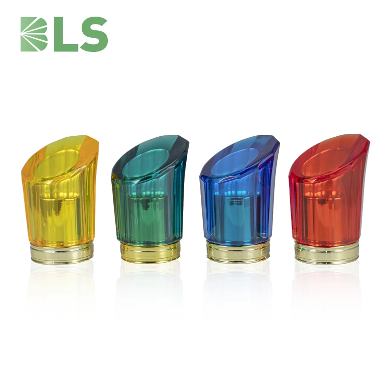 Factory Custom Logo Printed Plastic/K-Resin/Surlyn Aluminum Wooden Perfume Bottle Cap