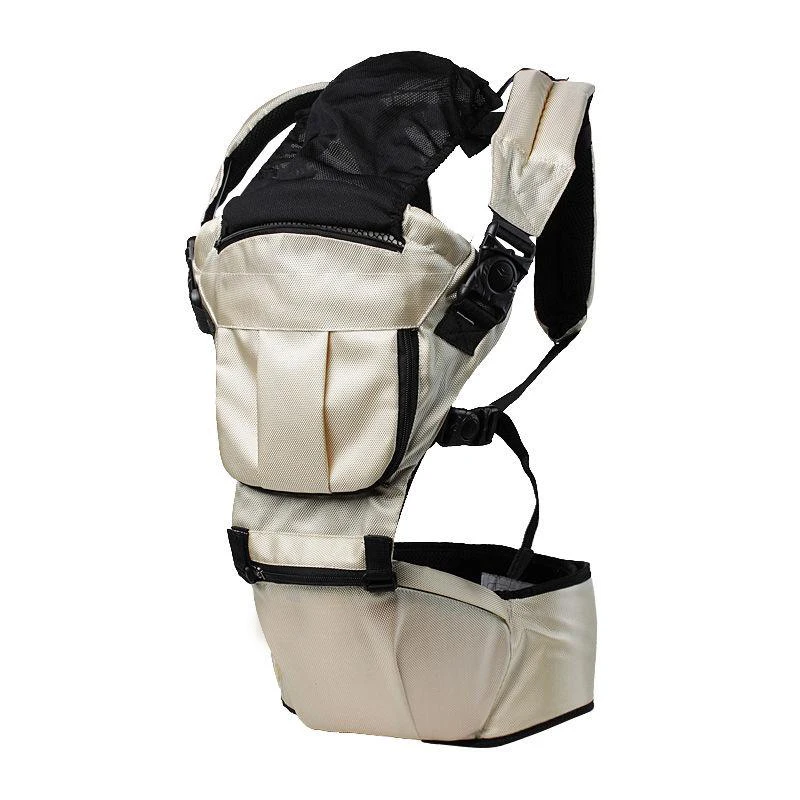 Brightbebe Front and Back Carry Designed Ergonomic 6 in 1 Carrier Baby Carrier Baby Soft Carrier Meet Outdoor Traveling