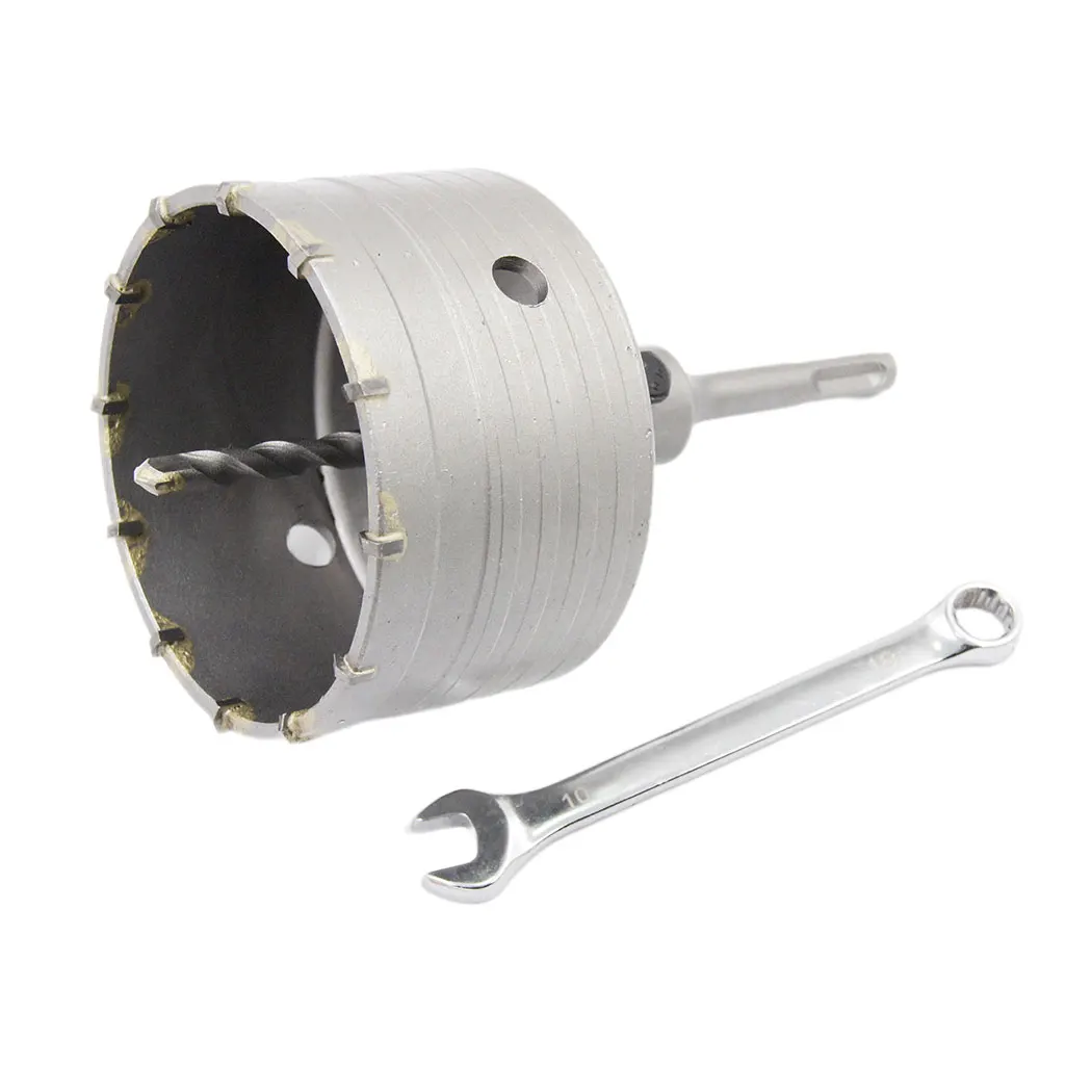 With SDS bit and 110mm adapter, carbide hollow hole cutter for brick, concrete, cement stone walls Concrete drill bit 110mm