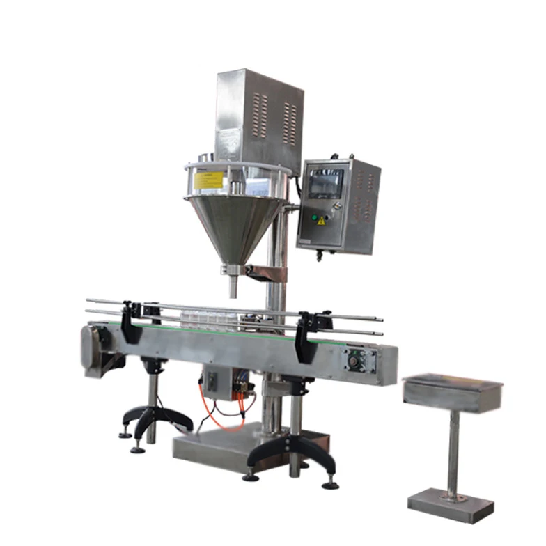 
Fully automatic milk powder powder canning quantitative filling machine 