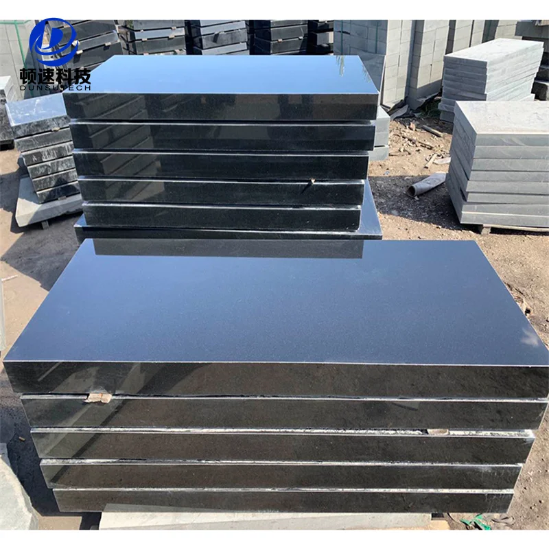 Polished Surface Granite Slabs Angola Black Granite For Kitchen Countertop and Island Top