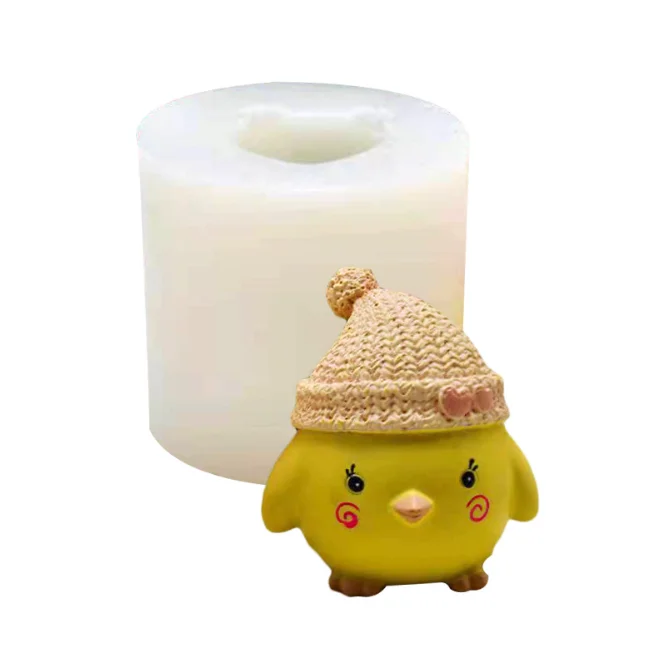 Z1012 Chicken silicone mold incense candle silicone mold DIY baking mold