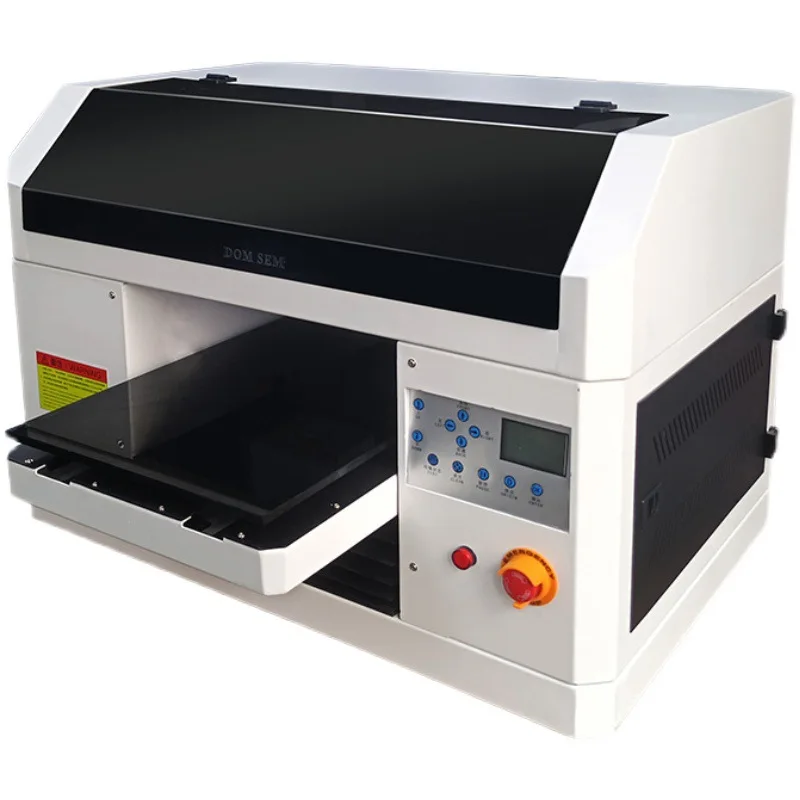 A3 Upgraded UV Printer Small Flat Ink-Jet 3D Relief Machine for Mobile Phone Cases Cylindrical Wine Bottles