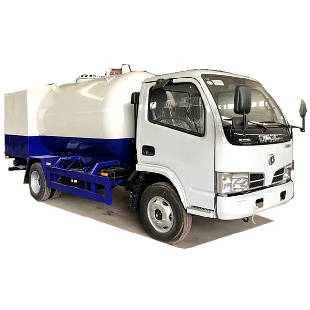5000L LPG Gas Bobtail Tank Truck Small 2ton 3tons Home Cylinder Filling Tanker Truck with LPG Dispenser for Nigeria