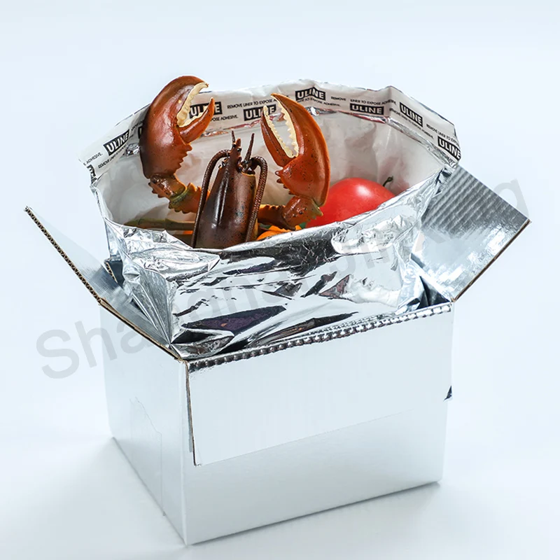 Ice Cream Carton Box for Fruit Delivery insulated packaging Box Corrugated Paper Carton Boxes