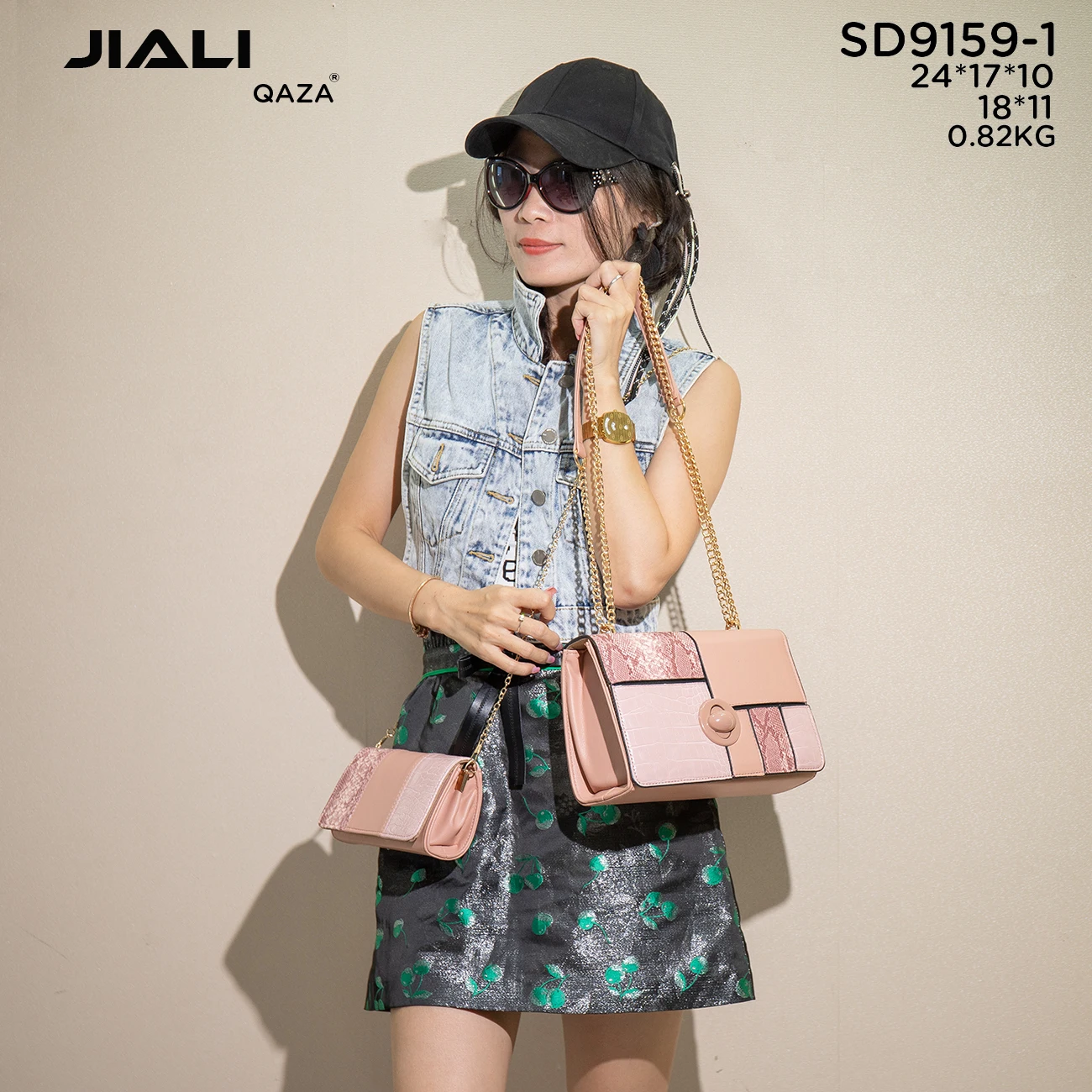 cheap woman handbag wholesale 2023 new fashion womens shoulder bags set 2in1 high quality casual ladi bag