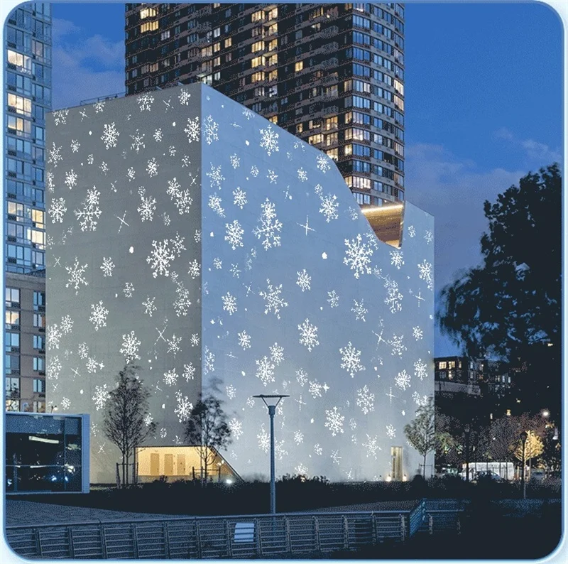 Outdoor wall waterproof snow effect 100W 200W 300W 350W 400W Snow Christmas projector