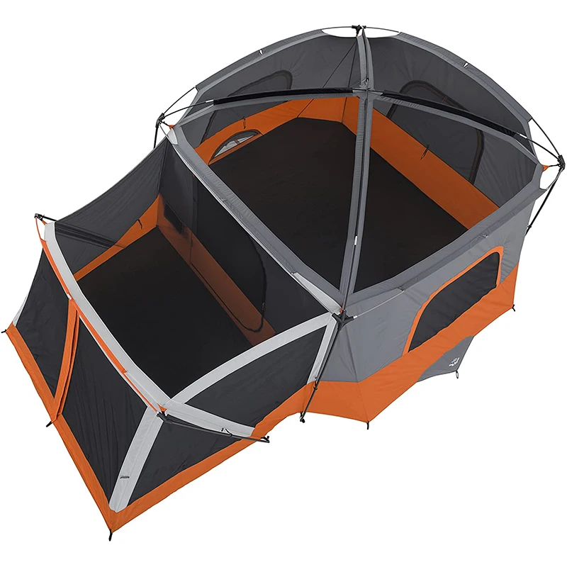 All Seasons Double Layer Big Outdoor Picnic Family Tent Instant Cabin Camping Tent