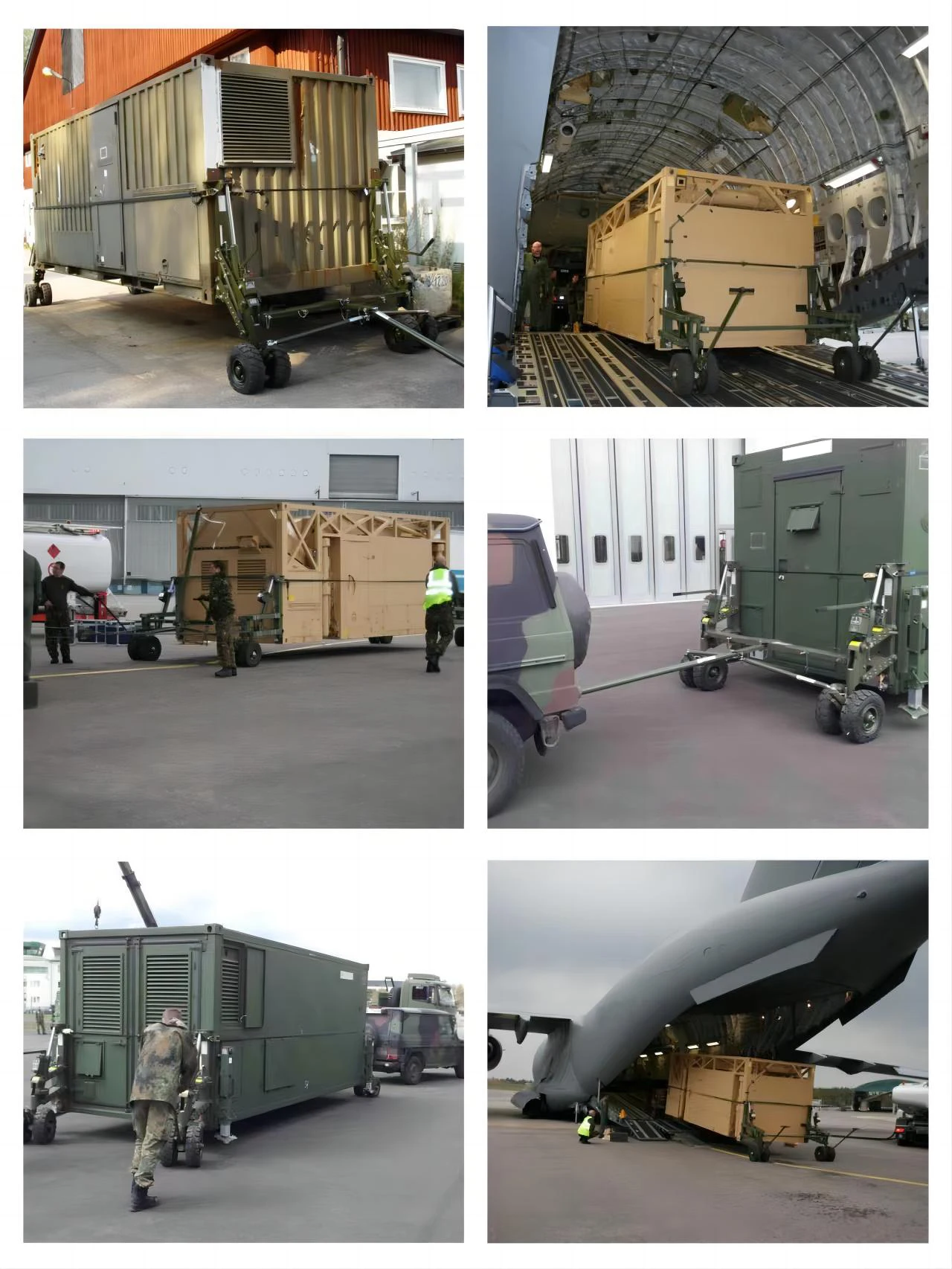 15 Tons for 4pcs Rubber Lifting Caster Container Caster Super Heavy Duty Caster, Car Jack, Container Lifting & Transport System