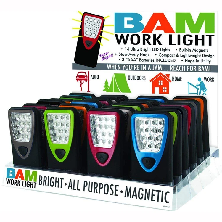 RUBBERIZED LED WORKING LIGHT WITH HEAVY DUTY MAGNET