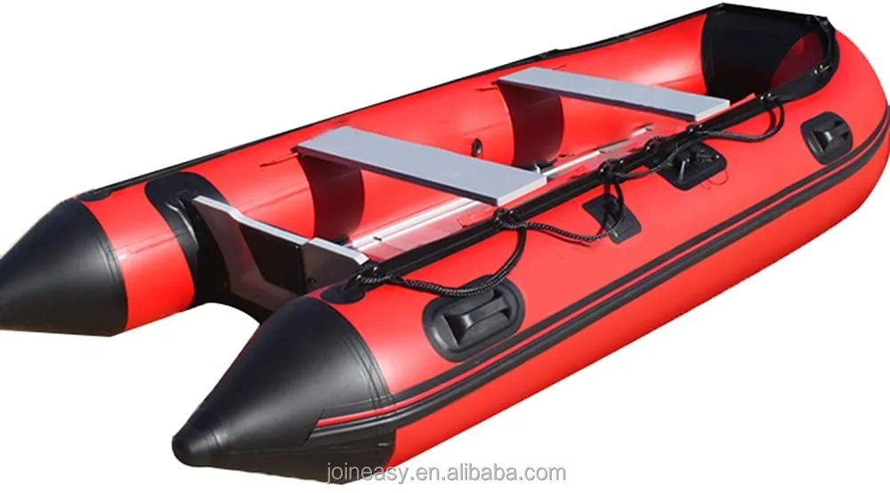 Inflatable canoe boats 4 person fishing inflatable boat with Paddles and pump