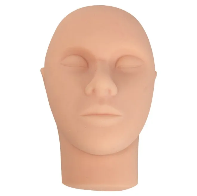 Soft silicone head mold injection