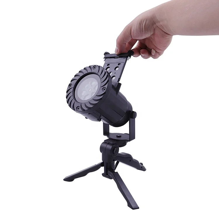 Customized 13 Themes LED Christmas Snowflake Projector Laser Light Portable Spotlight Birthday Halloween Wedding