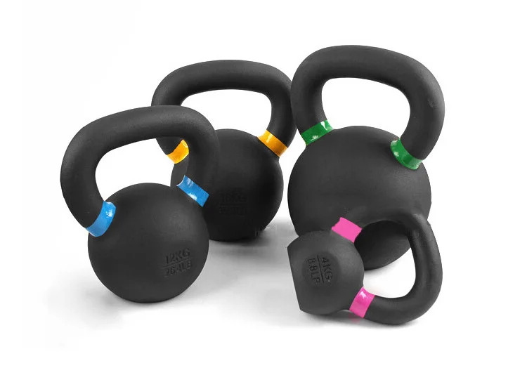 Powder Coated Cast Iron Kettlebell 4-50kg