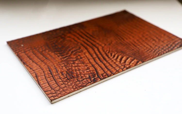 Flatbed wood board  paste wood grain effect PUR laminating gluing machine  board  laminated machine gluing