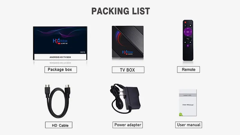 New Arrival Newest Design H96Max H616 Android Tv Box Dual Band 5G Wifi Net Flix Android 10 Smart Tv Box H96 Max Customization OE