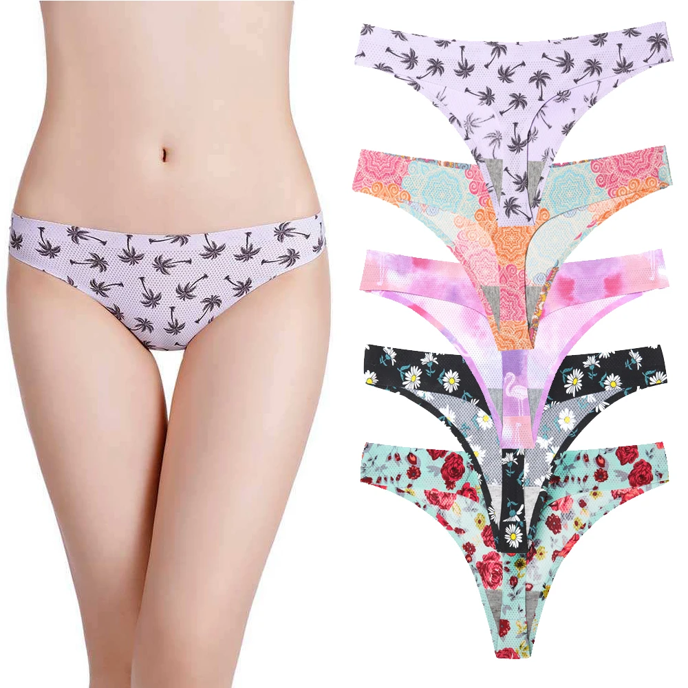 Seamless underwear spandex thong for girls seamless briefs sexy seamless thong comfortable deodorant lingerie for women