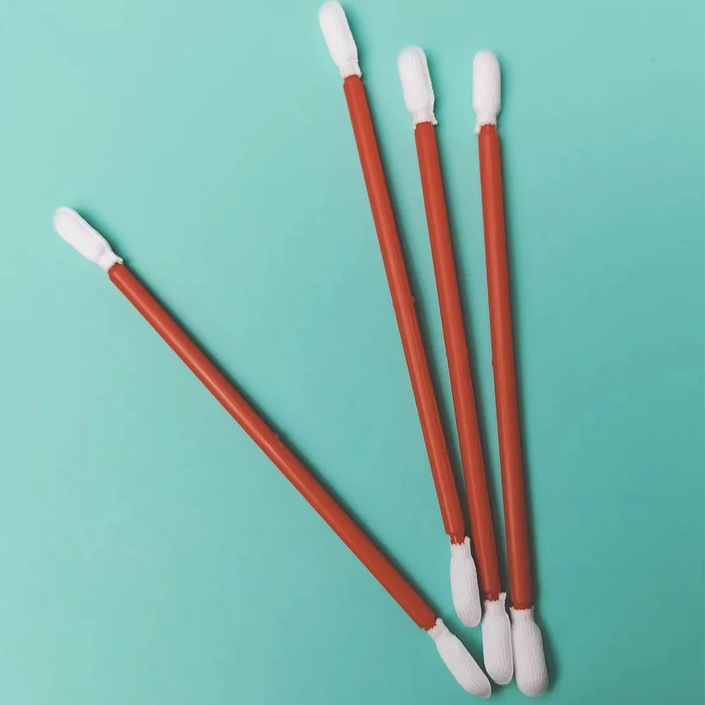 Polyester Swab Double Ended Micro Cleanroom Cotton Bud Polyester Swab For Car Cleaning