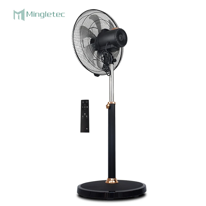 18 inch brushless dc Round Base standing fan with screen control