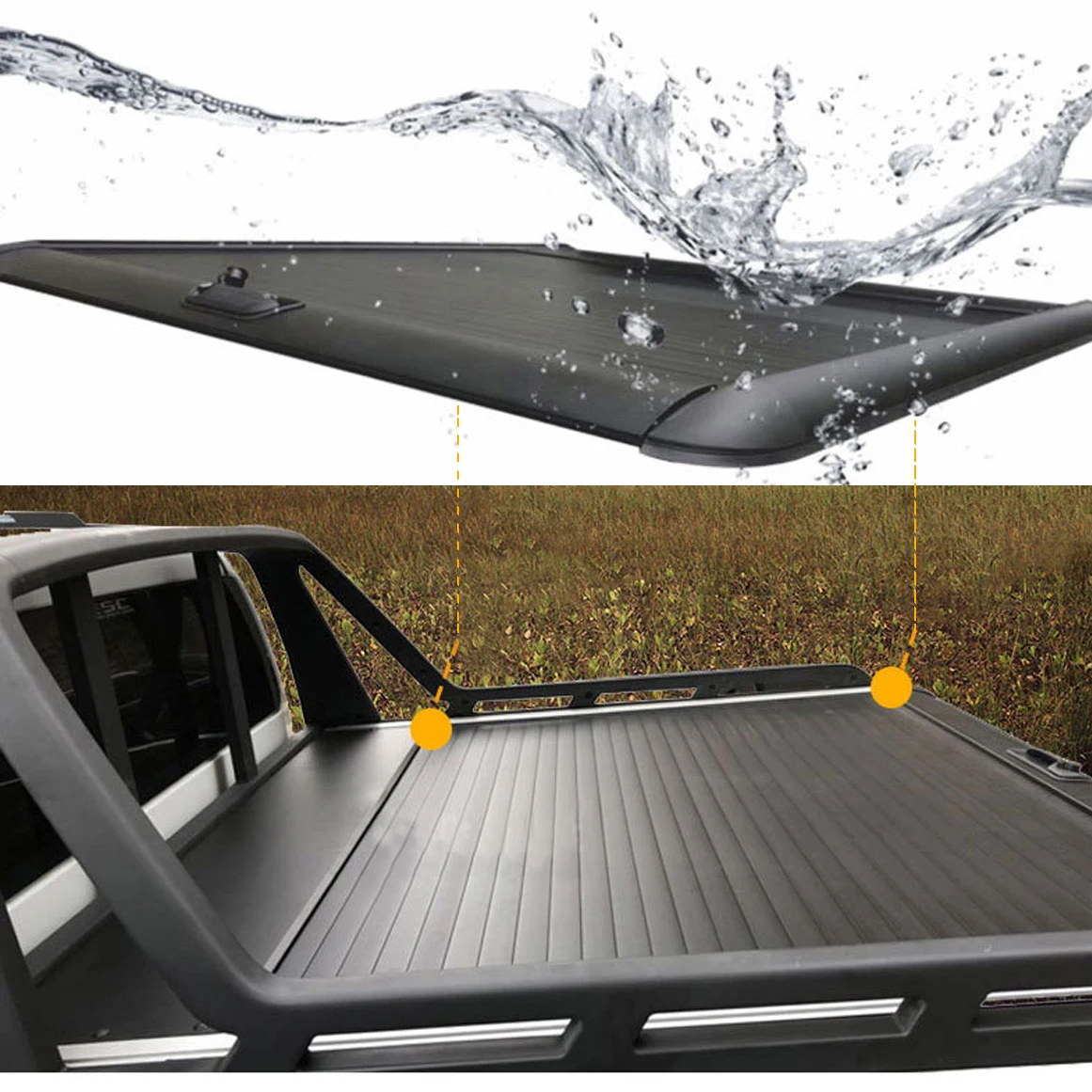 Cheap Factory Price Sleek Design Cover Enhanced Truck Bed Tonneau Style For mitsubishi triton truck canopy