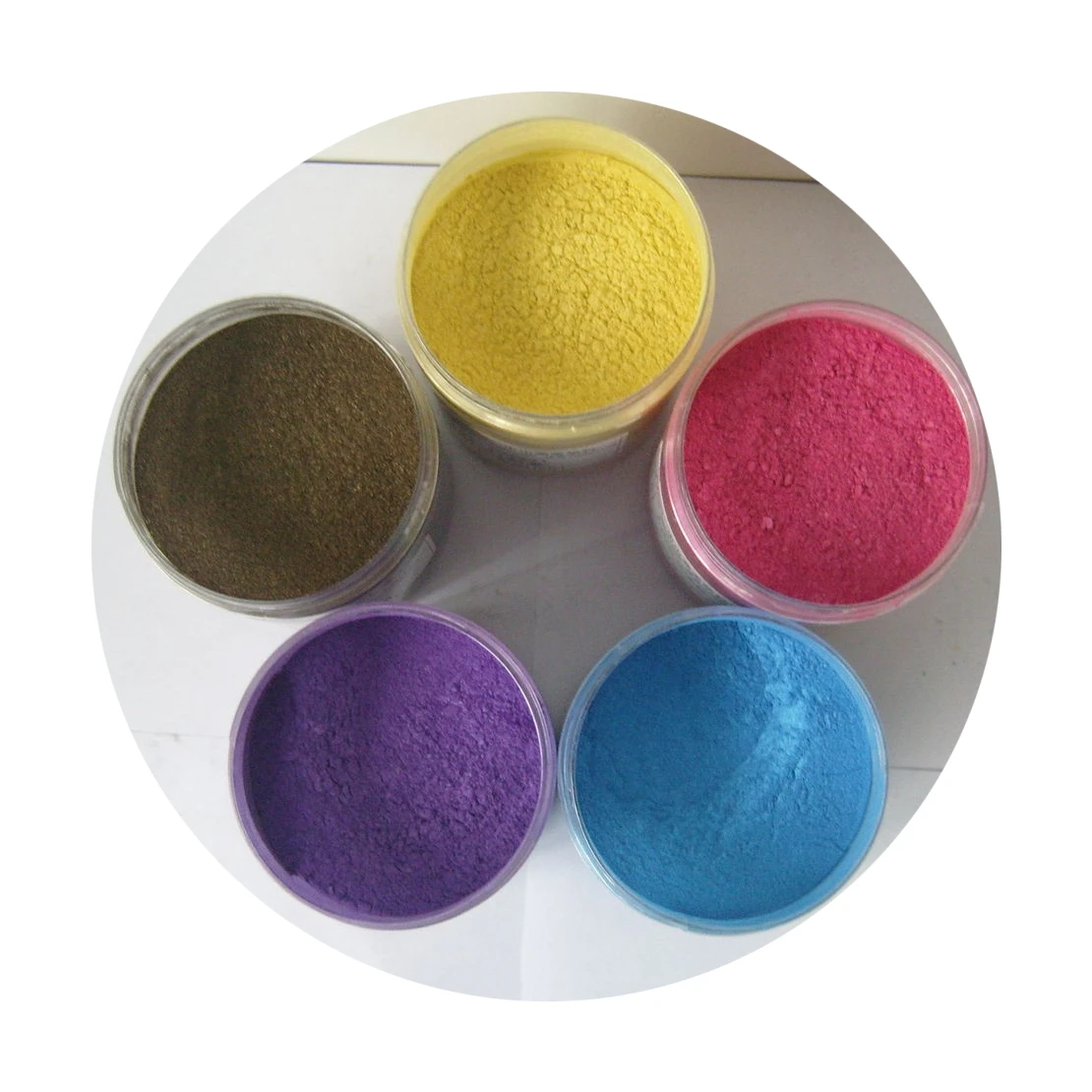 Mica pearl pigment powder pearlescent pigment colorful powder