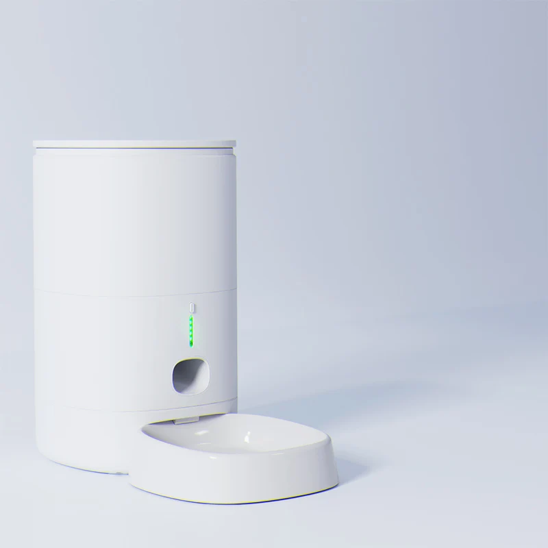 SUNSUN Remote Control Pet Feeder Automatic Dog Smart Pet Feeder Cat Food Dispenser with Pet Bowls & Feeders