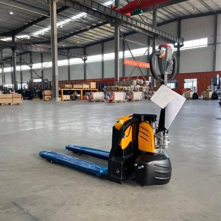WELIFTRICH 1.5ton 1500kg Electric Pallet Truck lifter Lithium battery powered electric pallet jack forklift hot sell