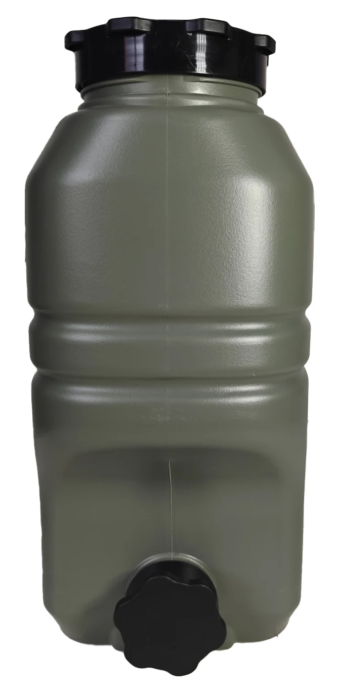 High quality factory custom lo go color 12L Large Beige Water Canister Tank container gor camping