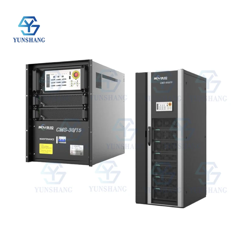 Новые передовые и долговечные встроенные 19-дюймовые шкафы SCU 15kVA CMS-30/15 3 фазы Ups
