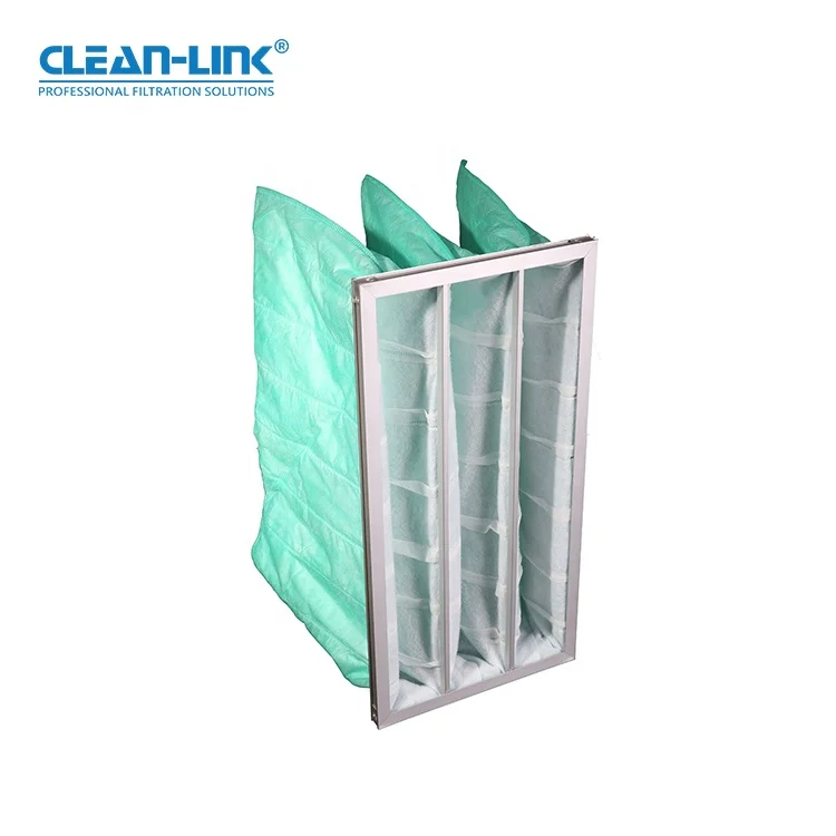 Clean-Link Synthetic Bag Filters (Aerobag Filters) Pocket Filter