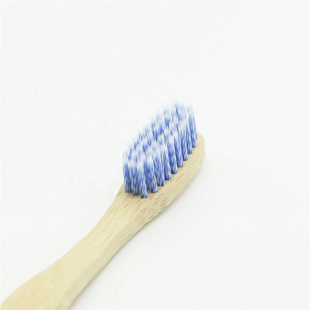 
Soft bristle natural bamboo toothbrush 4 pack family use 