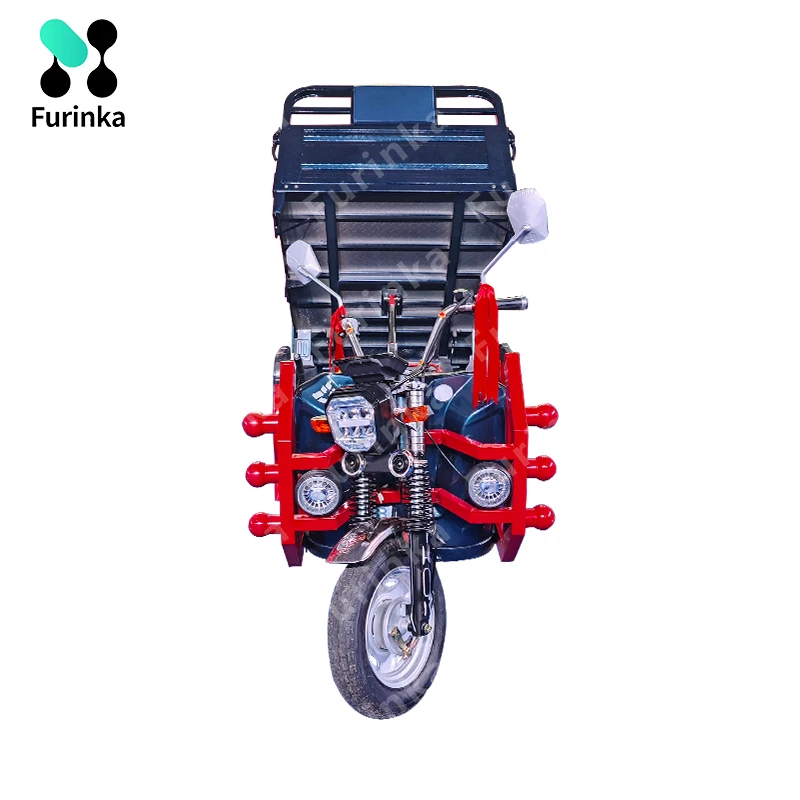 Manufacturers Direct 1.6m Cargo Motorcycle 1000 Watt Three-Wheeled Electric Tricycle for Adults Farm Transport