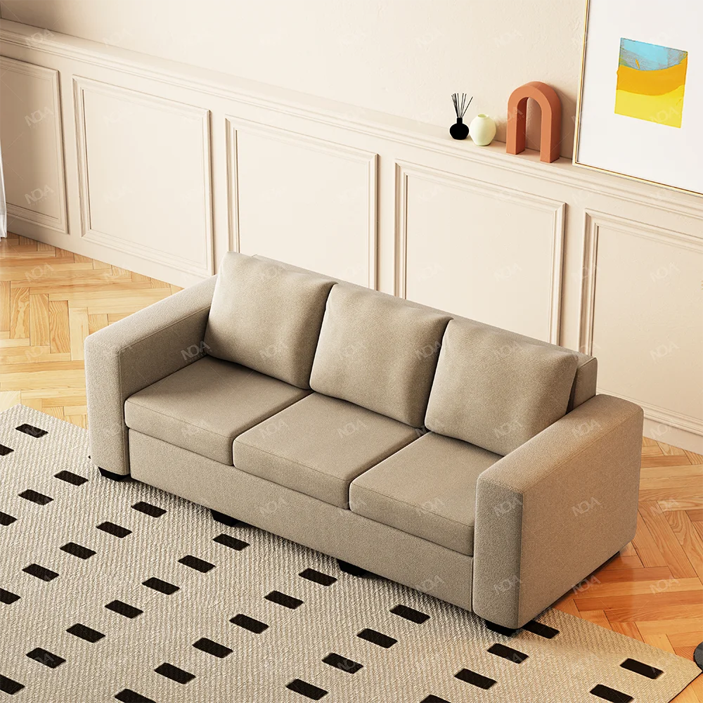 NOVA European Style Sofa Set Living Room Furniture Home Luxury Modern Fabric Foam Sectional Couch Lounge Sofa Set