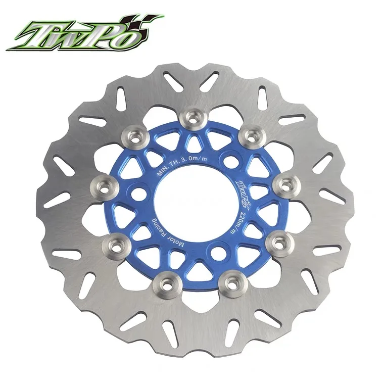 TWPO toothed floating brake Disc 220 7.0 hole pitch for DIO GP110