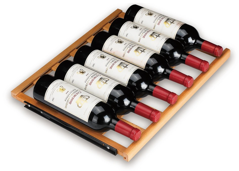 
Vintage Barrel Style Oak Solid Wood Wine Refrigerator Electrical Cooling Cabinet 