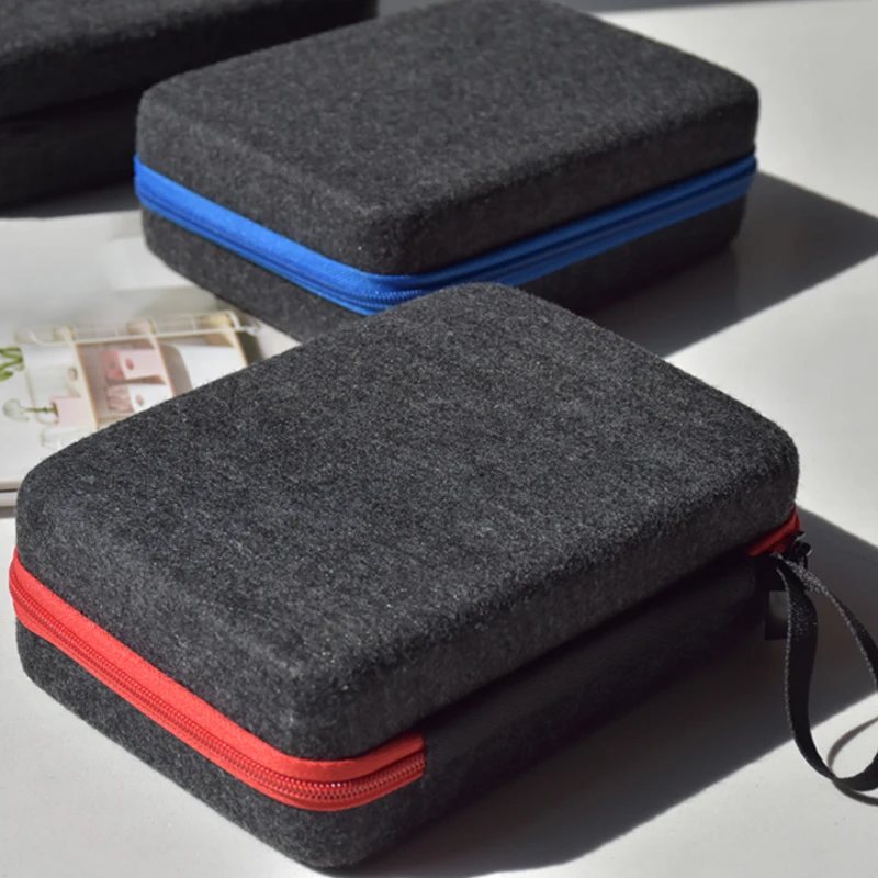 Factory Felt Fiber  Custom Carrying Protective Case  Hard Shell Foam Case with Foam Insert Packaging Box