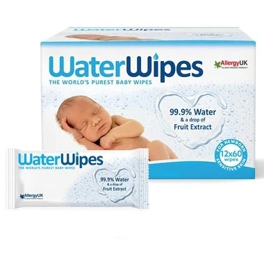 Thickened cotton 99% water wipes babies 99.9 pure hand and face cleaning wet tissue paper facial waterwipes unscented baby wipes