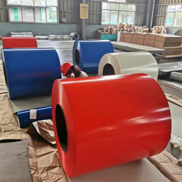 Color Coated Steel Coil Galvalumed PPGI Coil Galvalume Sheets for Building Materials