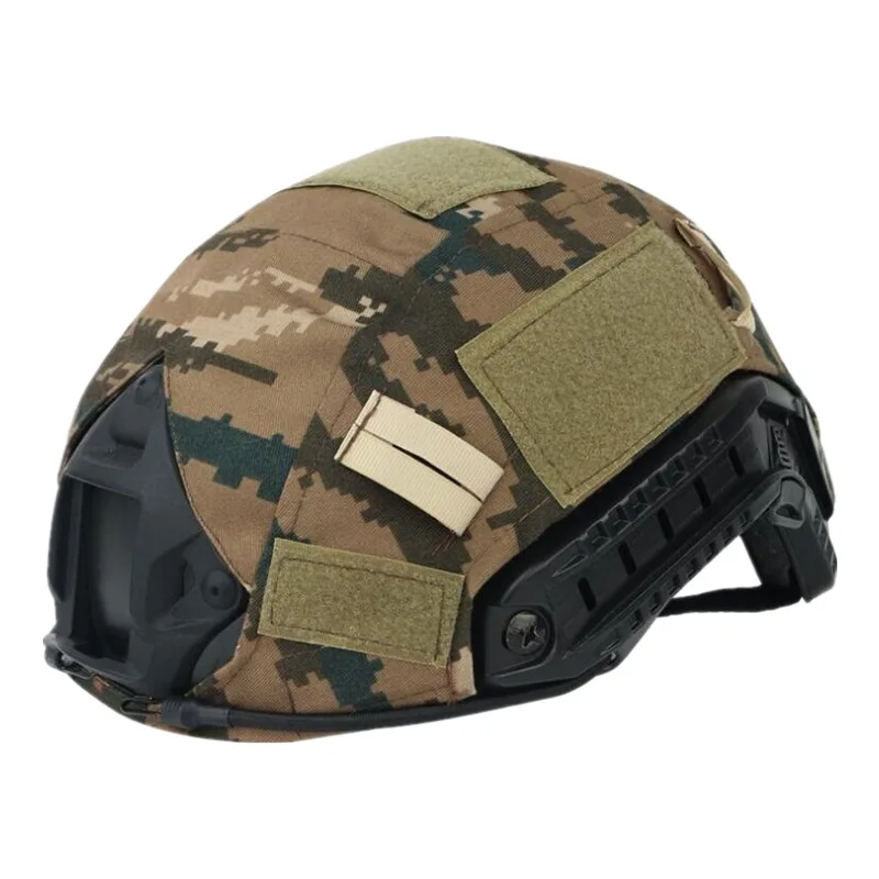 Camouflage FAST Tactical Hiking Gear Helmet Cloth Headwear Helmet Cover For Tactical Helmet