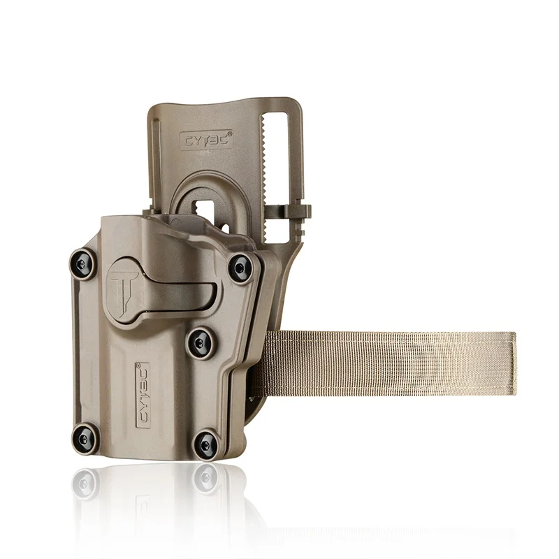 FDE tactical holster Cytac left handed holster polymer holster