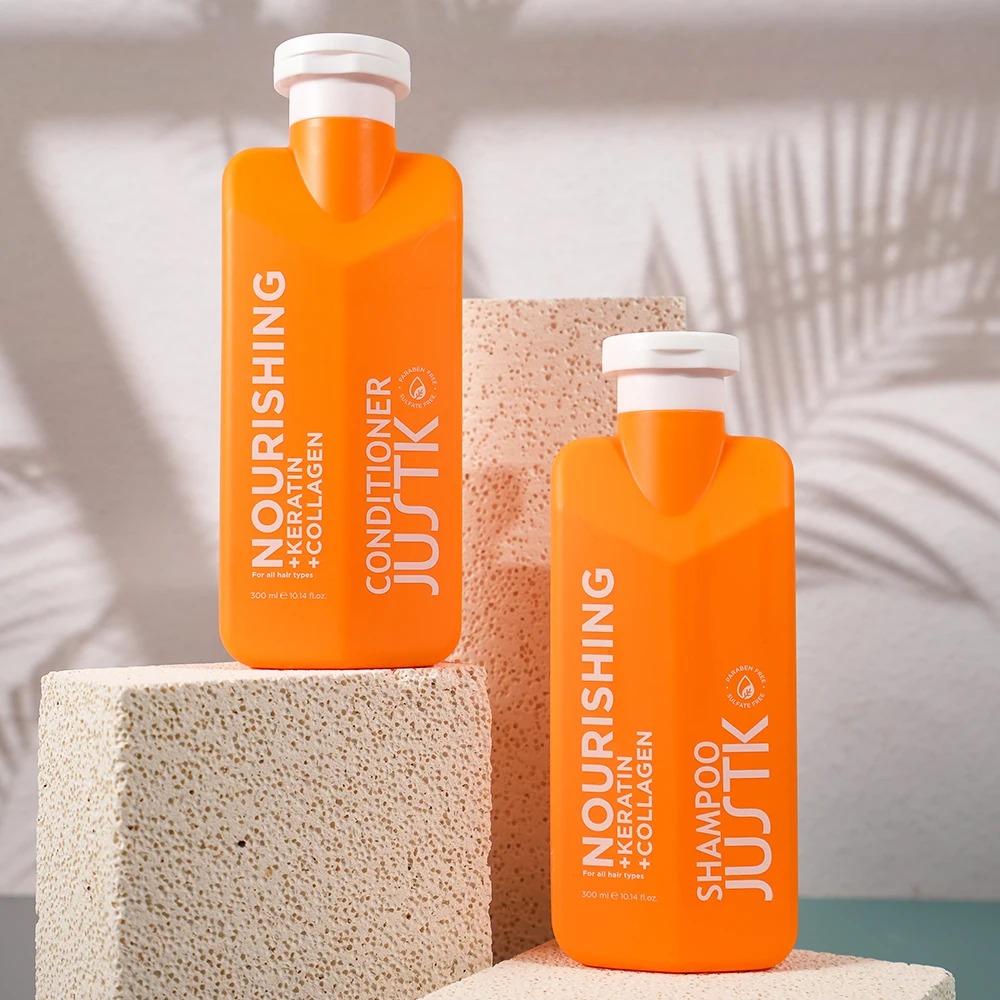 Manufacturer Organic Nourishing Keratin Collagen Shampoo And Conditioner For Damaged Hair Keratin Hair Treatment Herbal Shampoo