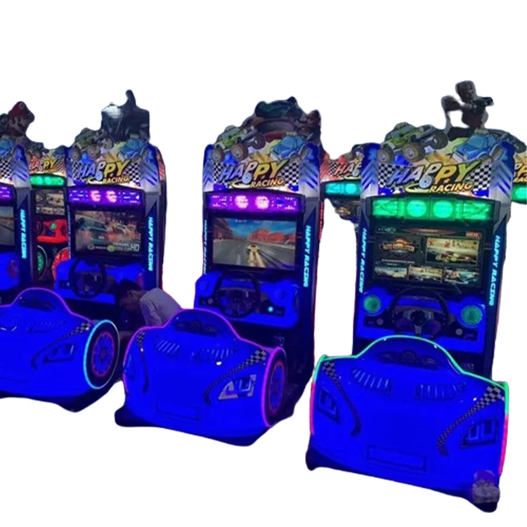 Coin Operated Game Machine, Kit Coin Operated Pea Shooter Ball Shooting Game, Coin Operated Car Racing Game Machine