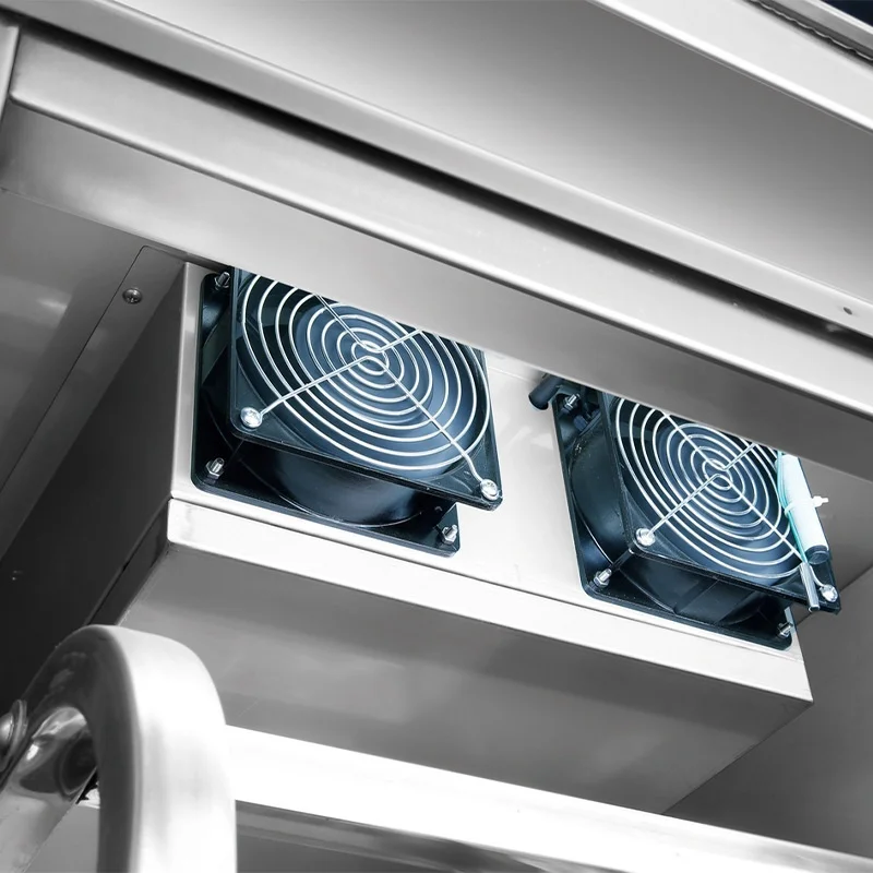 Tecfd  spray fermentation box two doors good price commercial bakery equipment proofer