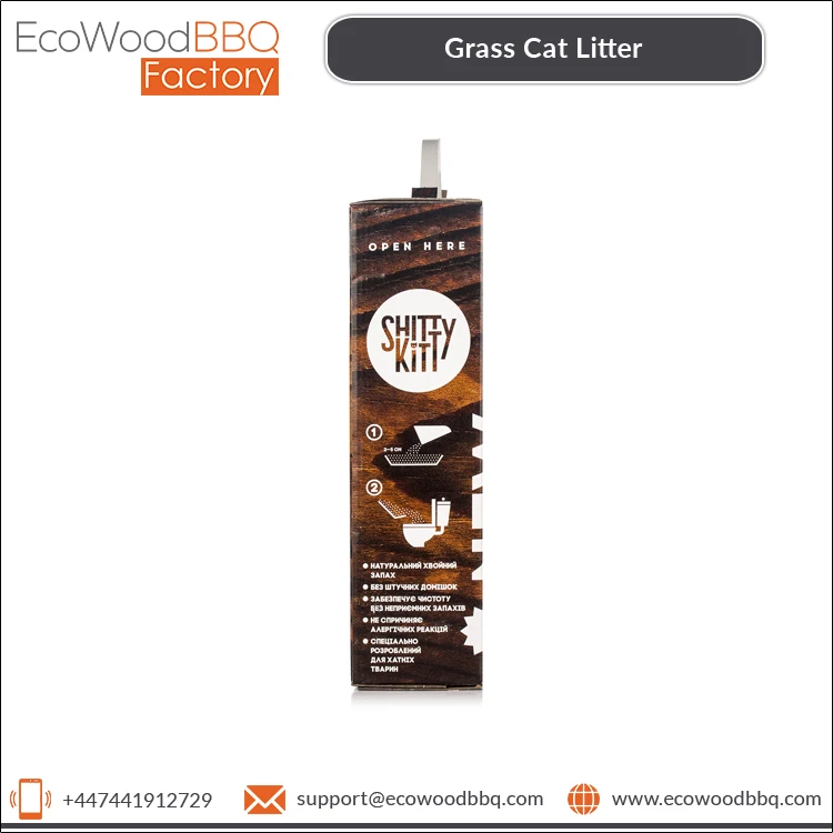 100% Natural Pine Wood Made Biodegradable Walnut Shell Cat Litter from Top Listed Exporter
