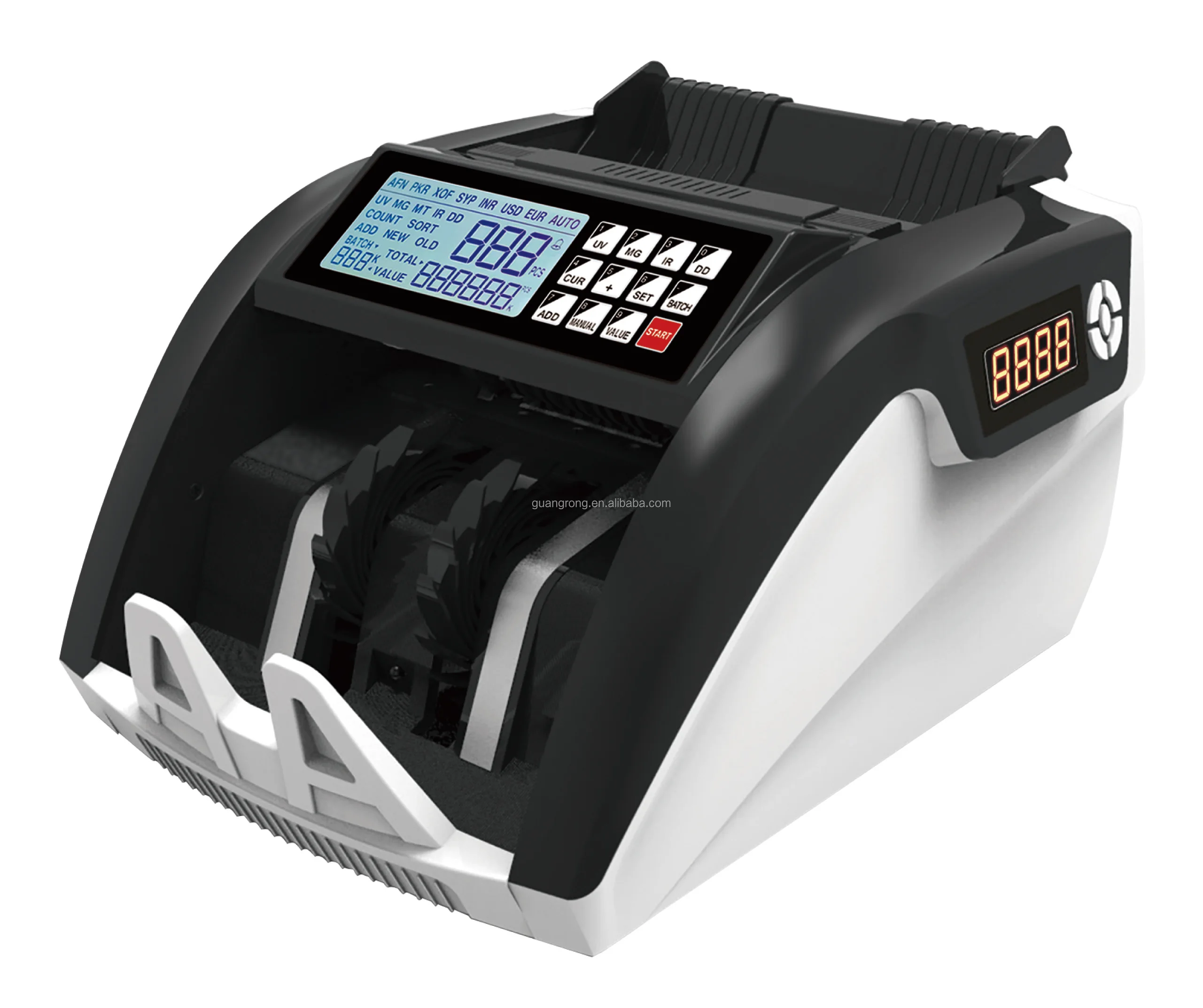GR5800 Counter Money Currency Note Bill Cash Banknote Counter Detector Counting Machine for USD