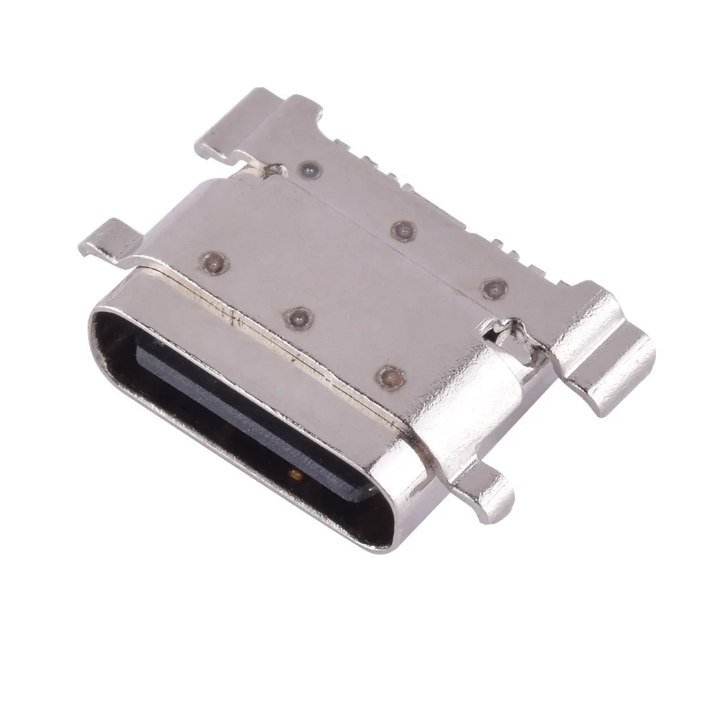 Manufacturer USB Type-C 8Pin Female Waterproofing Grade IP67 Connector Sunken Sink 0.8mm Type Shell Stretched