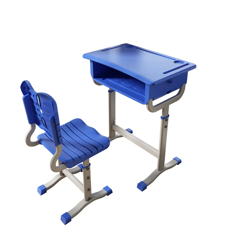 New Style School Kids Reading Table Class Chear Automatically Adjust The Height Of Student Desks And Chairs With Factory Price