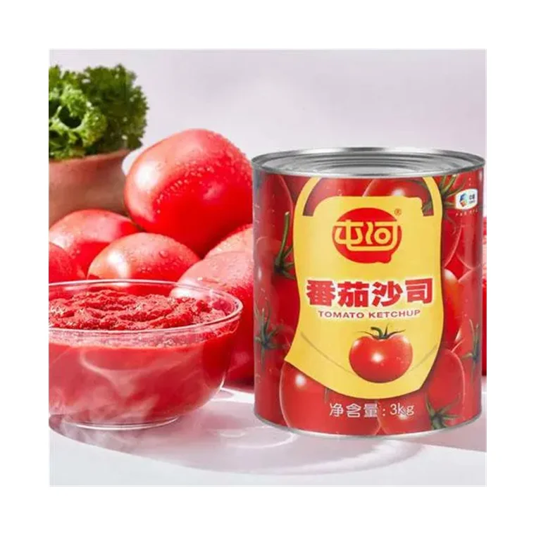 Factory Price 28-30% Brix Canned Tomato Paste 70g 210g 400g 800g 2200g 4500g Easy Open with Customized