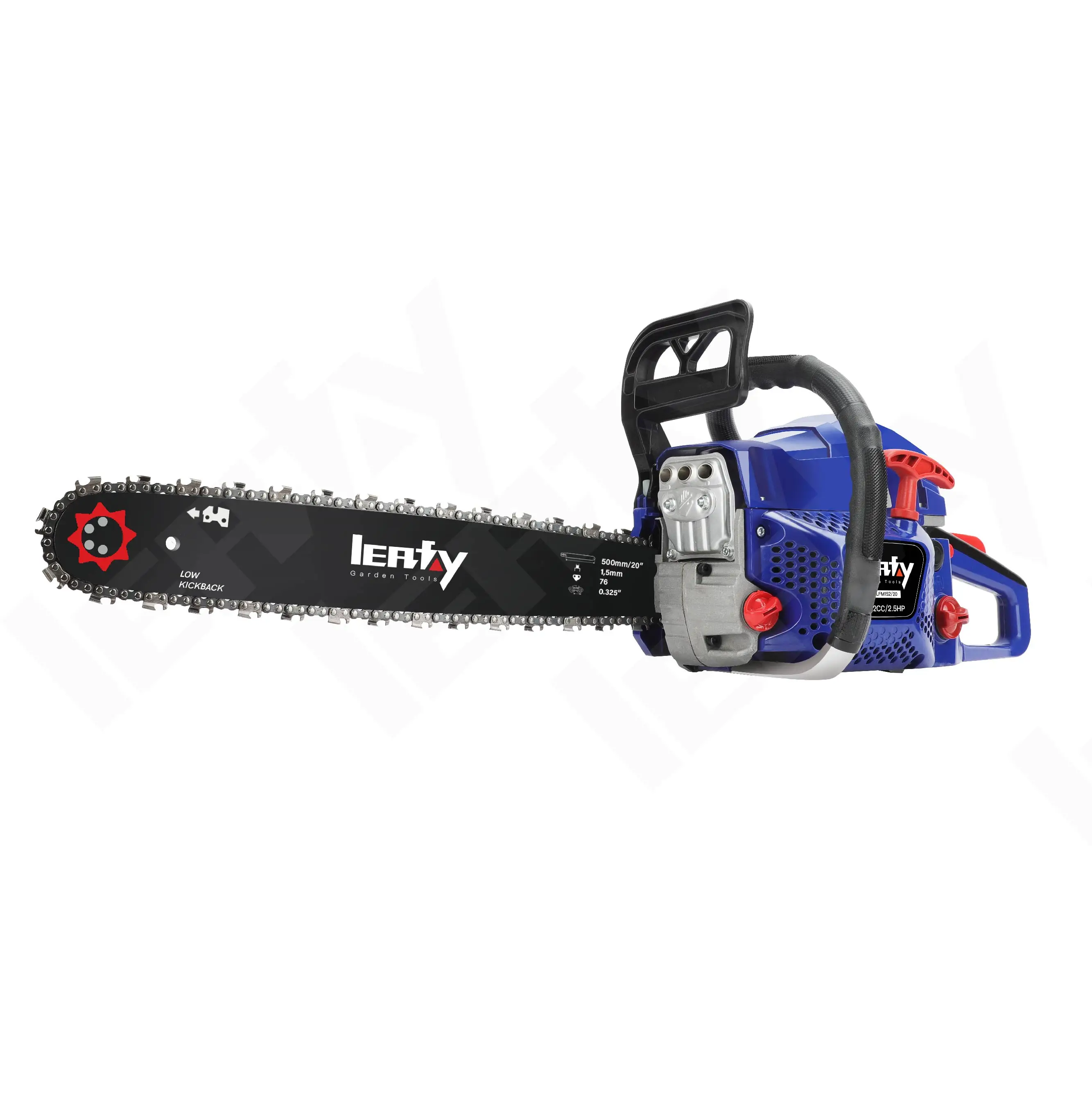 52CC 20' Wood Cutting Chain Saw 1900W 2 Stroke Gasoline Chainsaw Chinese Chainsaw